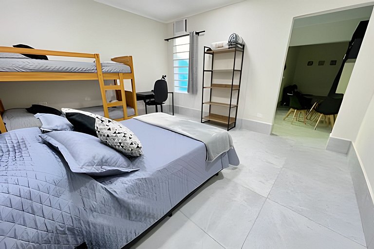 B1 Apartamento 5min Av. Paulista Metrô Hospitais