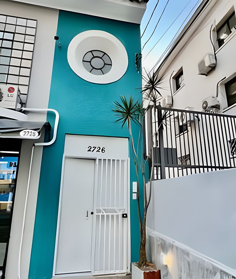 B1 Apartamento 5min Av. Paulista Metrô Hospitais