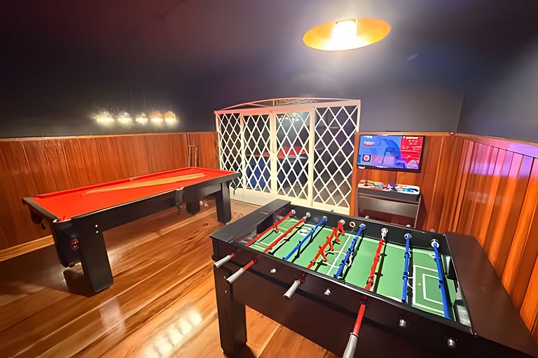 Alto Padrão com Spa Jogos até 24 hóspedes