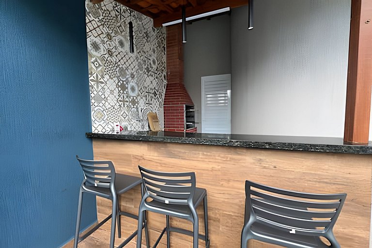 Bertioga Sobrado Piscina 90m da Praia da Enseada