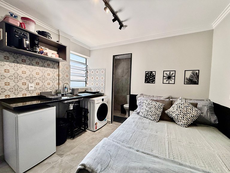 C04 Apê Casal Completo Piscina próx Museu Ipiranga