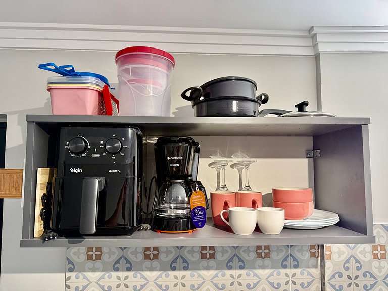 C04 Apê Casal Completo Piscina próx Museu Ipiranga