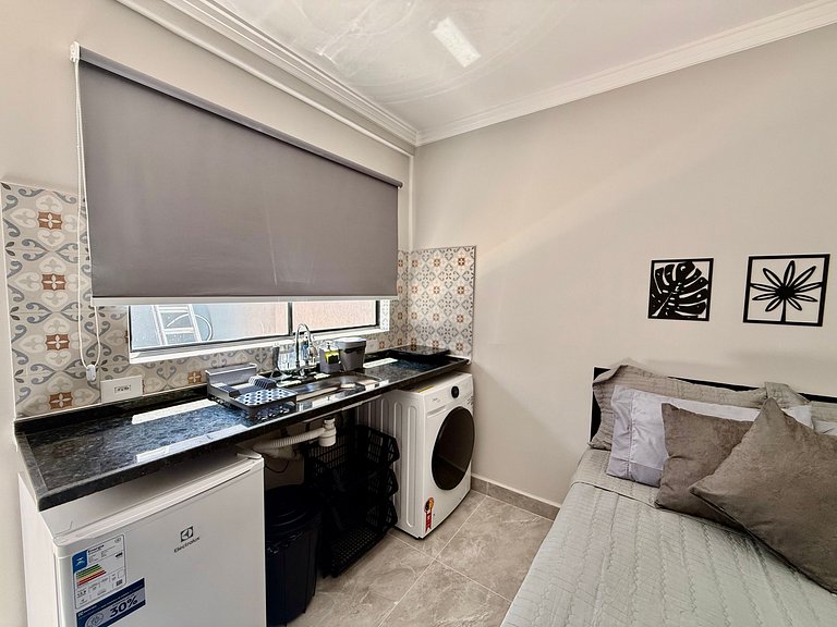 C05 Apê Casal Completo Piscina próx Museu Ipiranga