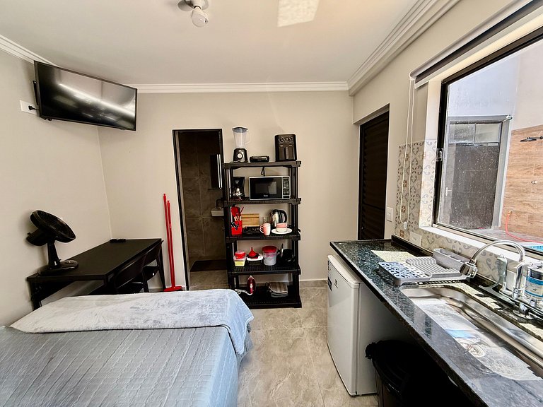 C05 Apê Casal Completo Piscina próx Museu Ipiranga