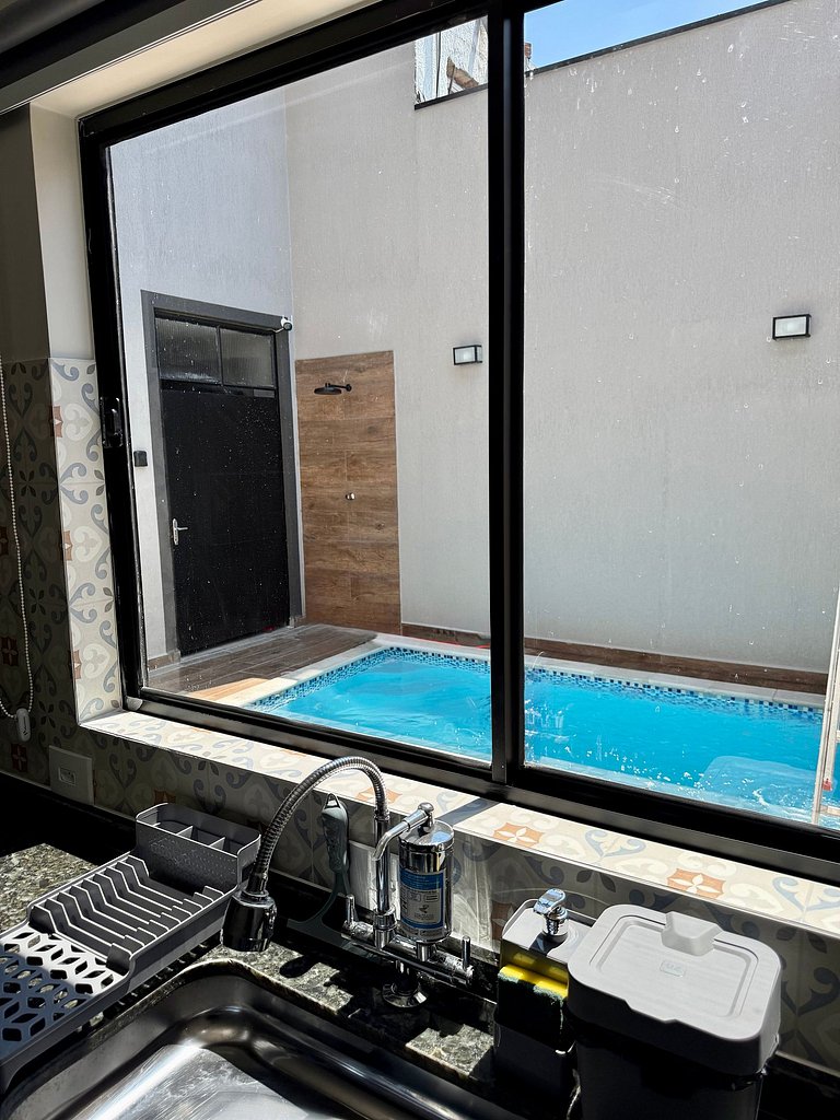 C05 Apê Casal Completo Piscina próx Museu Ipiranga