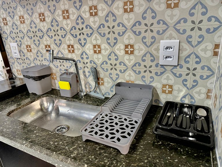 B1A Studio 5min Paulista Metrô Brigadeiro Hospital